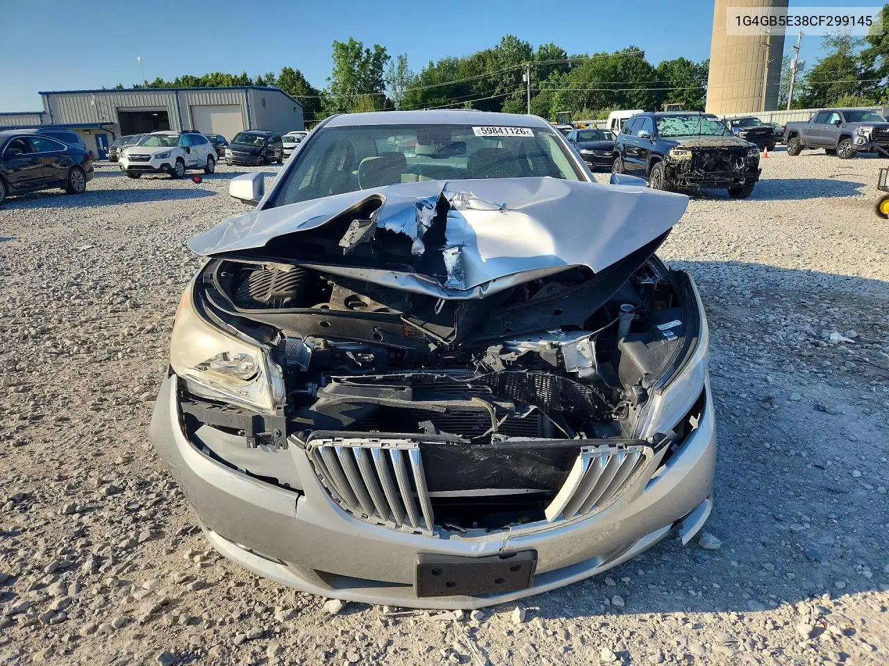 2012 Buick Lacrosse Convenience VIN: 1G4GB5E38CF299145 Lot: 59841126