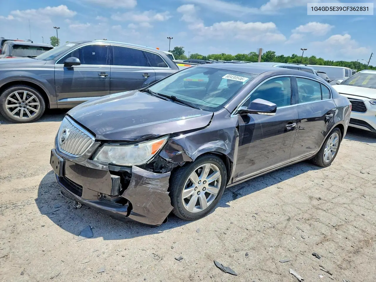 2012 Buick Lacrosse Premium VIN: 1G4GD5E39CF362831 Lot: 60430546