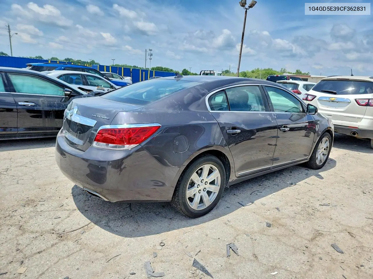 2012 Buick Lacrosse Premium VIN: 1G4GD5E39CF362831 Lot: 60430546