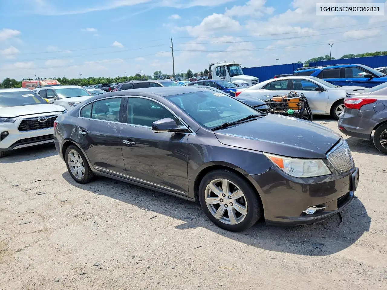 2012 Buick Lacrosse Premium VIN: 1G4GD5E39CF362831 Lot: 60430546