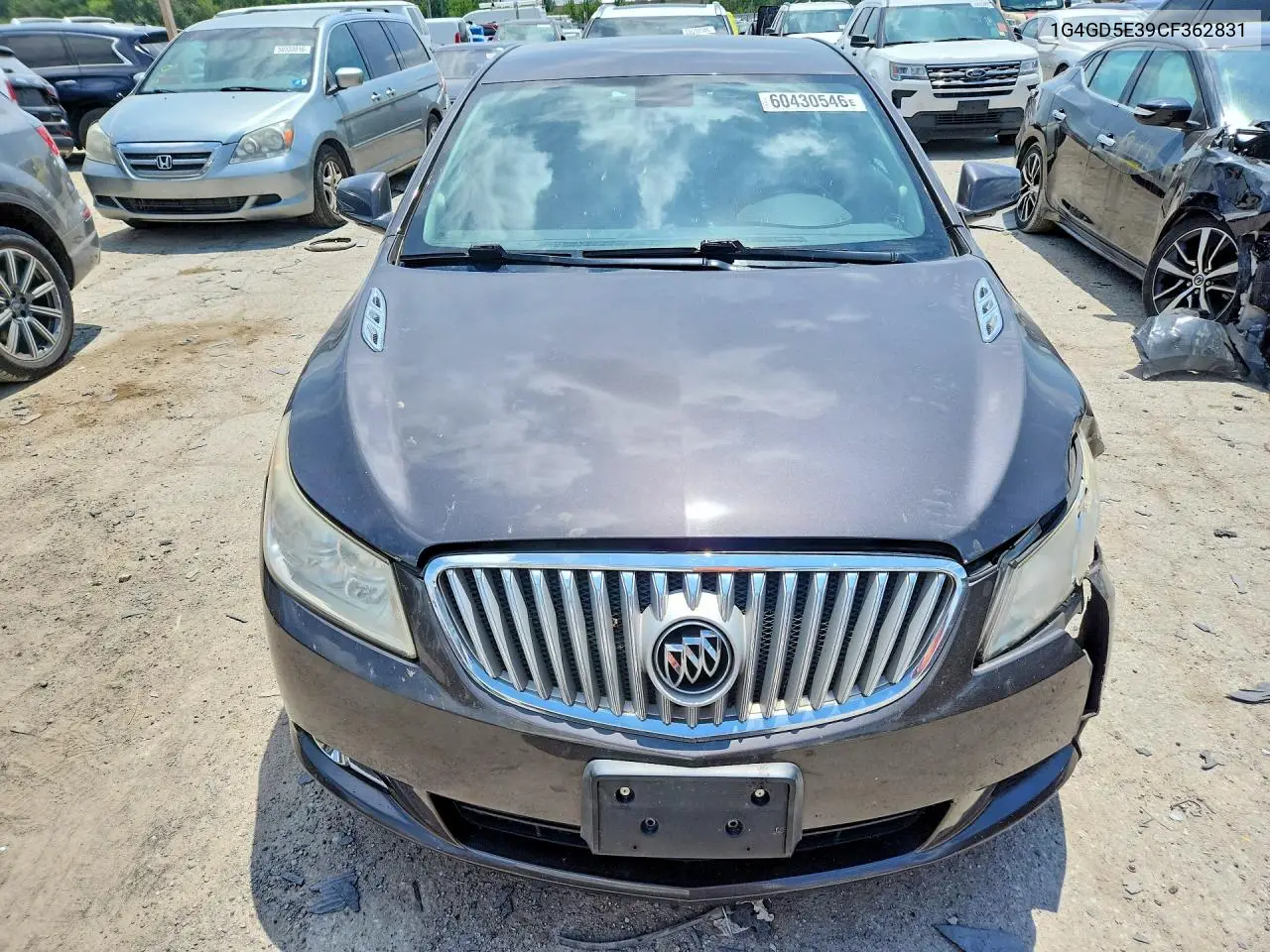 2012 Buick Lacrosse Premium VIN: 1G4GD5E39CF362831 Lot: 60430546