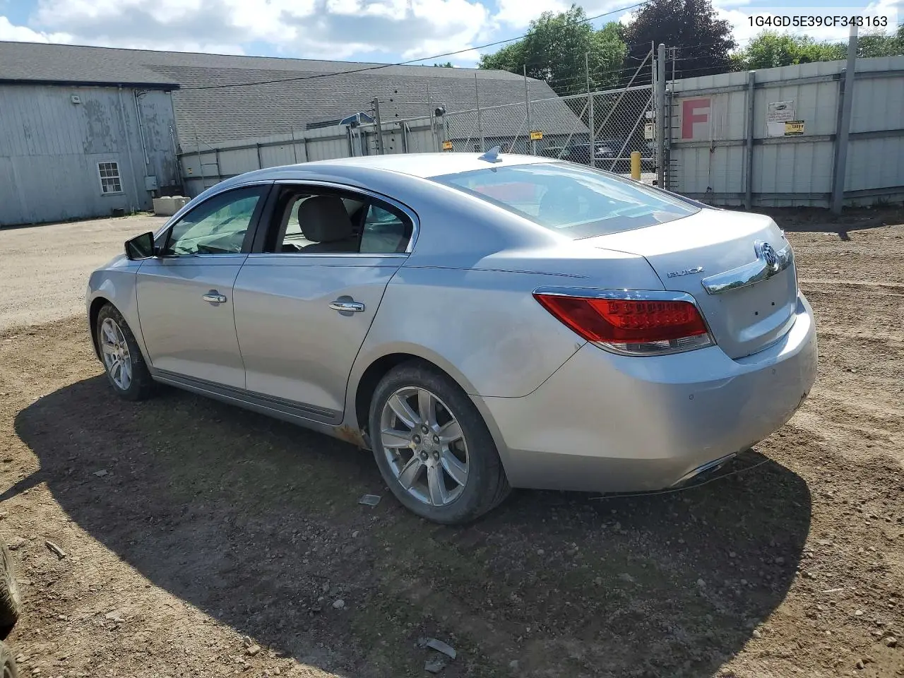 2012 Buick Lacrosse Premium VIN: 1G4GD5E39CF343163 Lot: 60832186