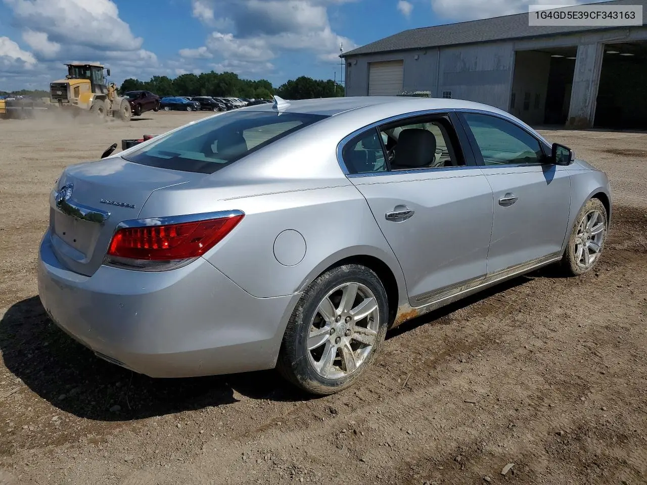 2012 Buick Lacrosse Premium VIN: 1G4GD5E39CF343163 Lot: 60832186