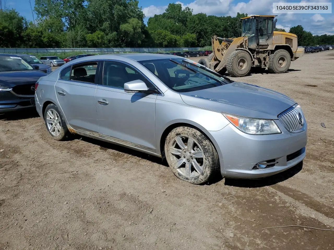 2012 Buick Lacrosse Premium VIN: 1G4GD5E39CF343163 Lot: 60832186
