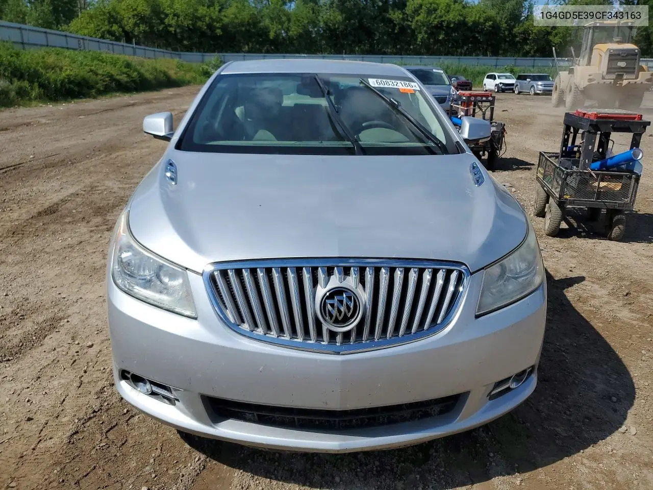 2012 Buick Lacrosse Premium VIN: 1G4GD5E39CF343163 Lot: 60832186