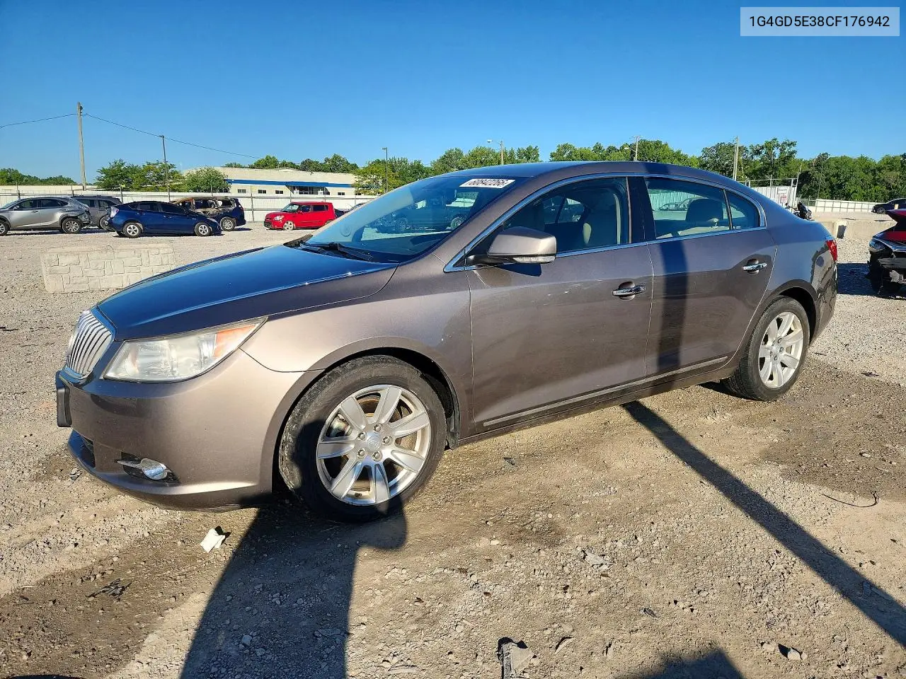 2012 Buick Lacrosse Premium VIN: 1G4GD5E38CF176942 Lot: 60842266