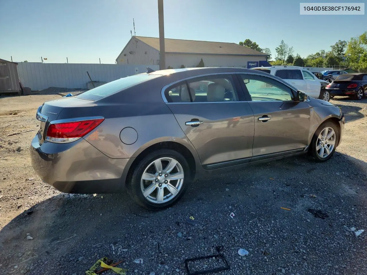 2012 Buick Lacrosse Premium VIN: 1G4GD5E38CF176942 Lot: 60842266