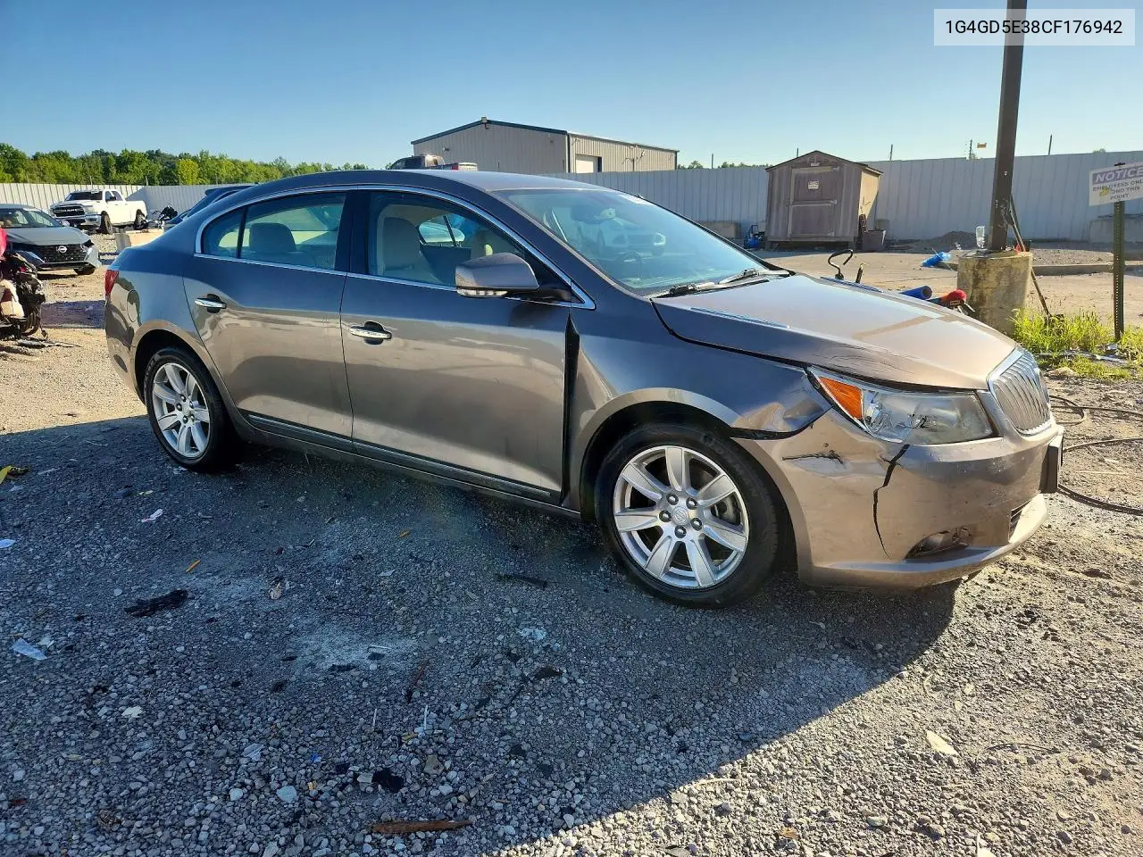 2012 Buick Lacrosse Premium VIN: 1G4GD5E38CF176942 Lot: 60842266
