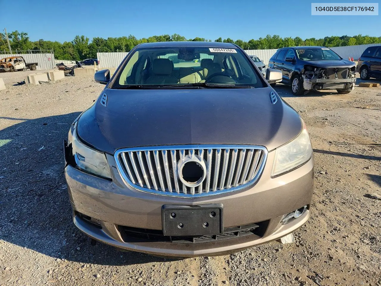 2012 Buick Lacrosse Premium VIN: 1G4GD5E38CF176942 Lot: 60842266