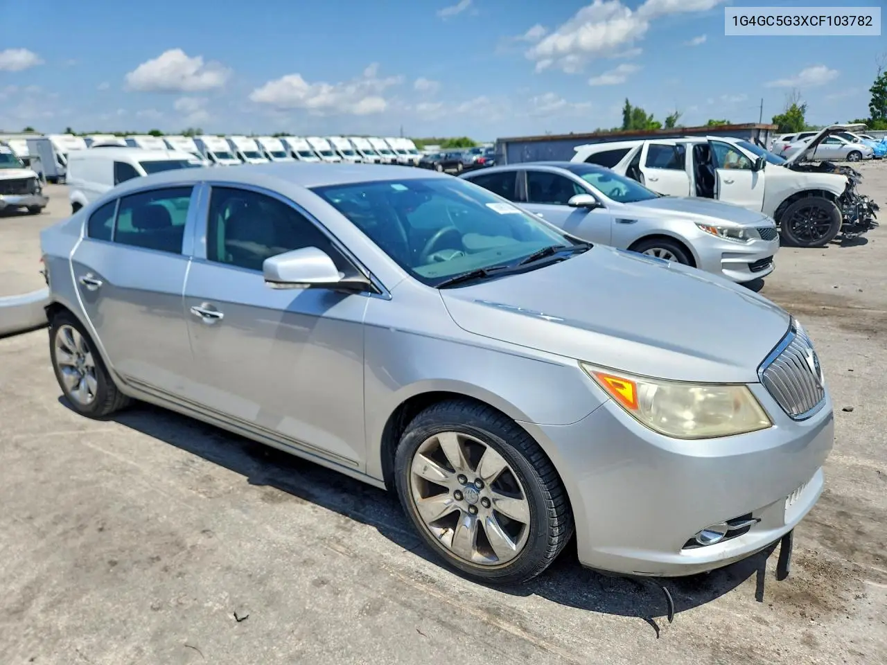 2012 Buick Lacrosse VIN: 1G4GC5G3XCF103782 Lot: 60997066