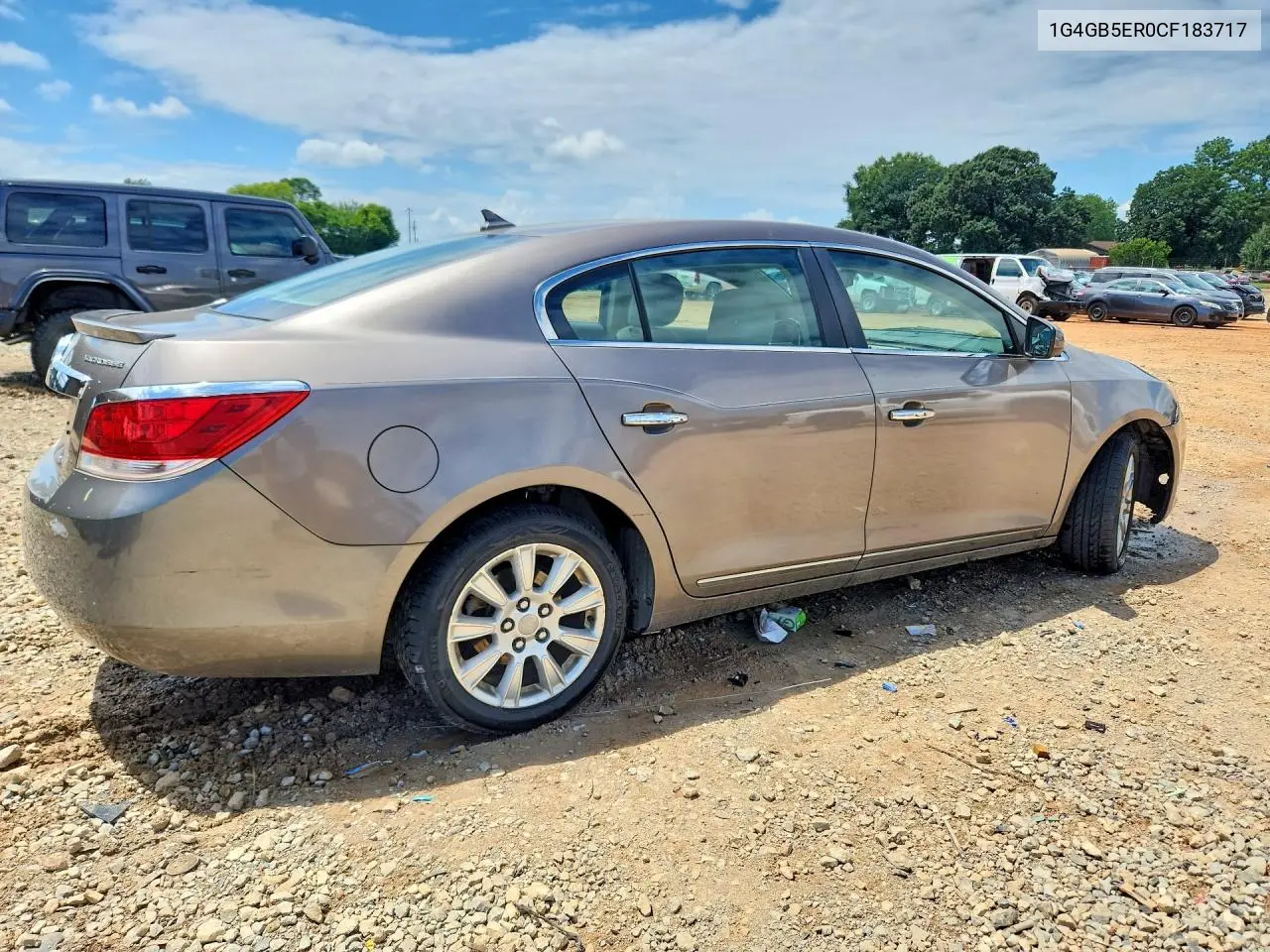2012 Buick Lacrosse Convenience VIN: 1G4GB5ER0CF183717 Lot: 61227396