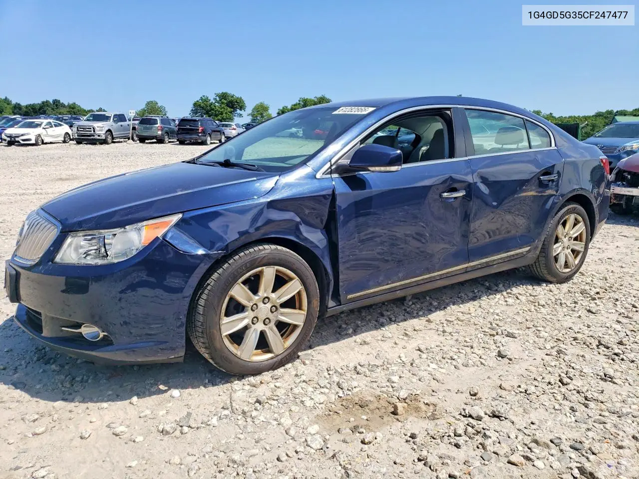2012 Buick Lacrosse Premium VIN: 1G4GD5G35CF247477 Lot: 61282866