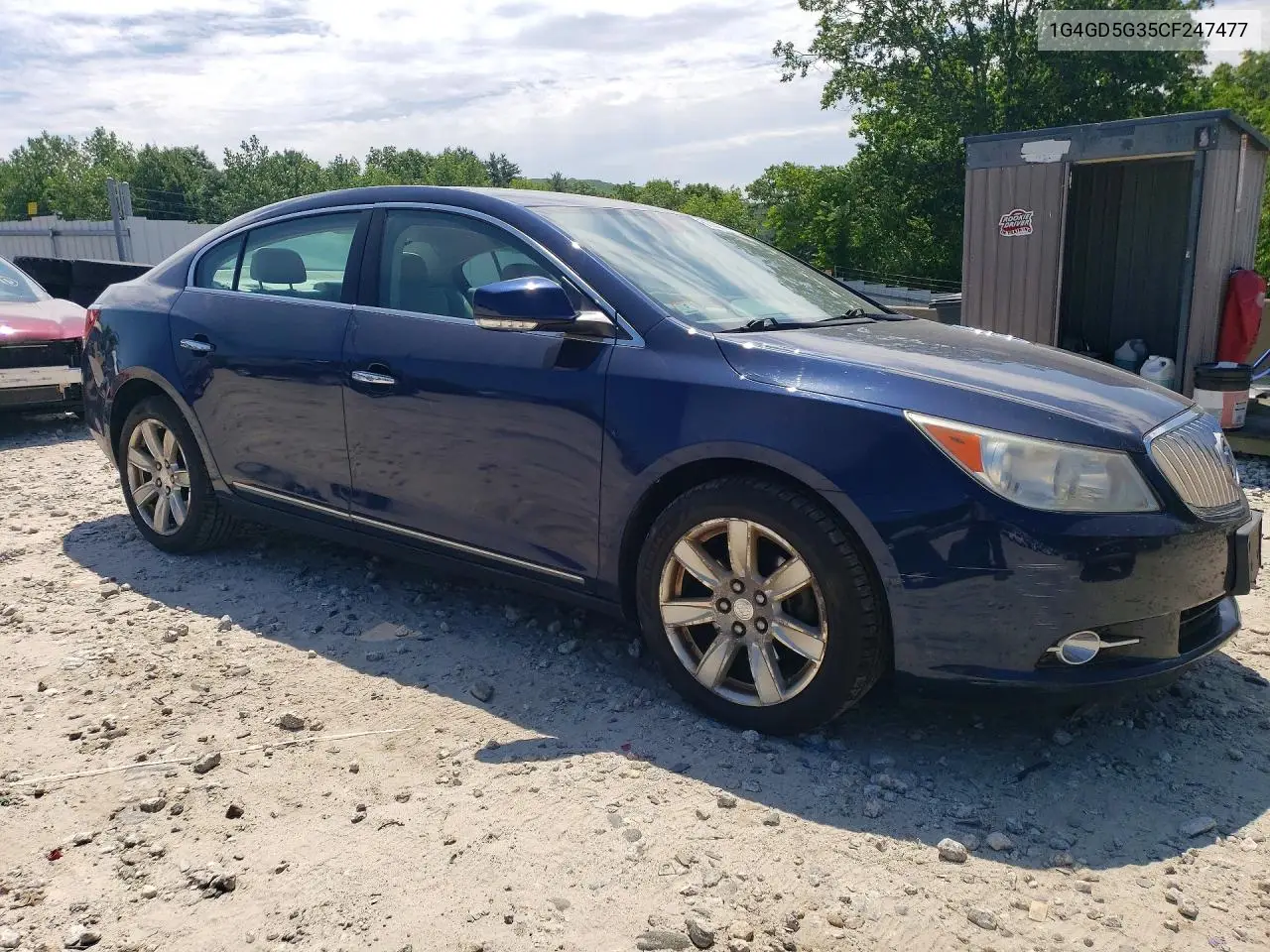 2012 Buick Lacrosse Premium VIN: 1G4GD5G35CF247477 Lot: 61282866