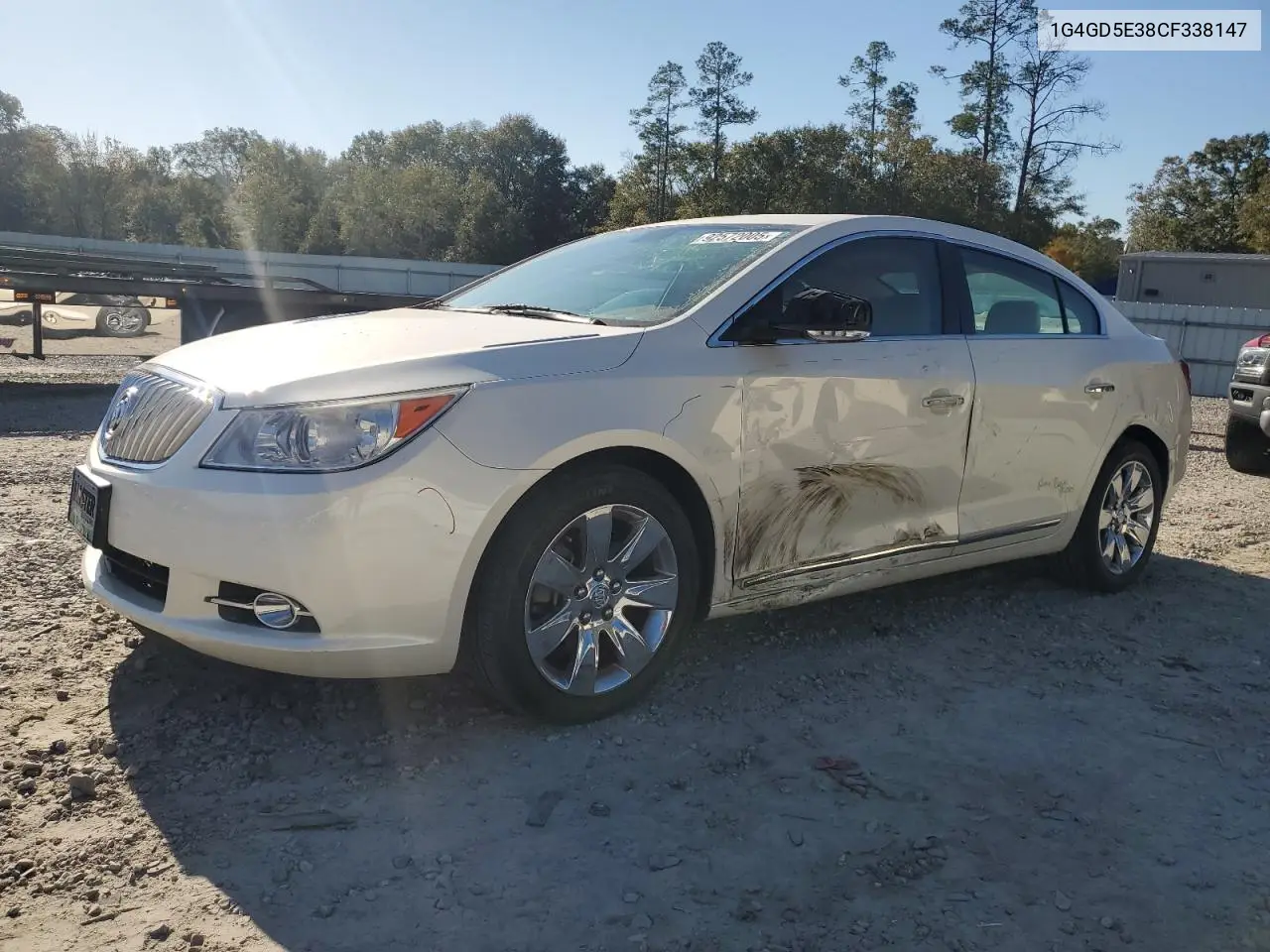1G4GD5E38CF338147 2012 Buick Lacrosse Premium