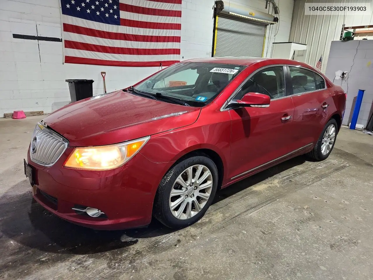 2013 Buick Lacrosse VIN: 1G4GC5E30DF193903 Lot: 56651726