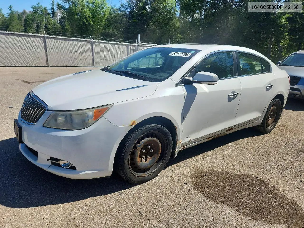 2013 Buick Lacrosse VIN: 1G4GC5E30DF142160 Lot: 57913466