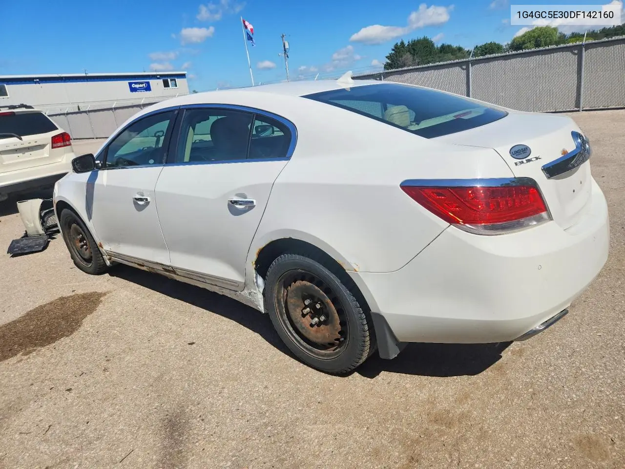 2013 Buick Lacrosse VIN: 1G4GC5E30DF142160 Lot: 57913466