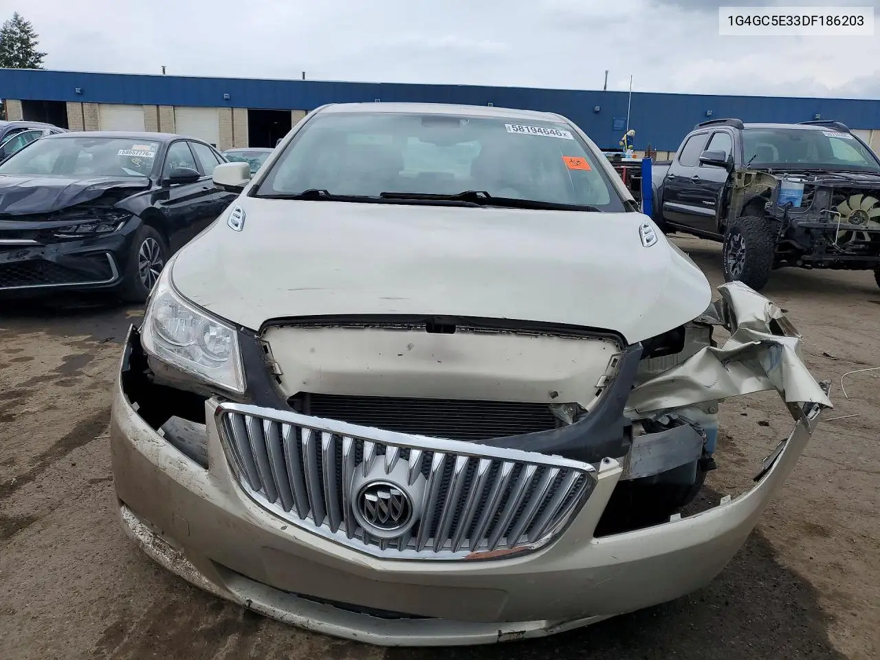 2013 Buick Lacrosse VIN: 1G4GC5E33DF186203 Lot: 58194646
