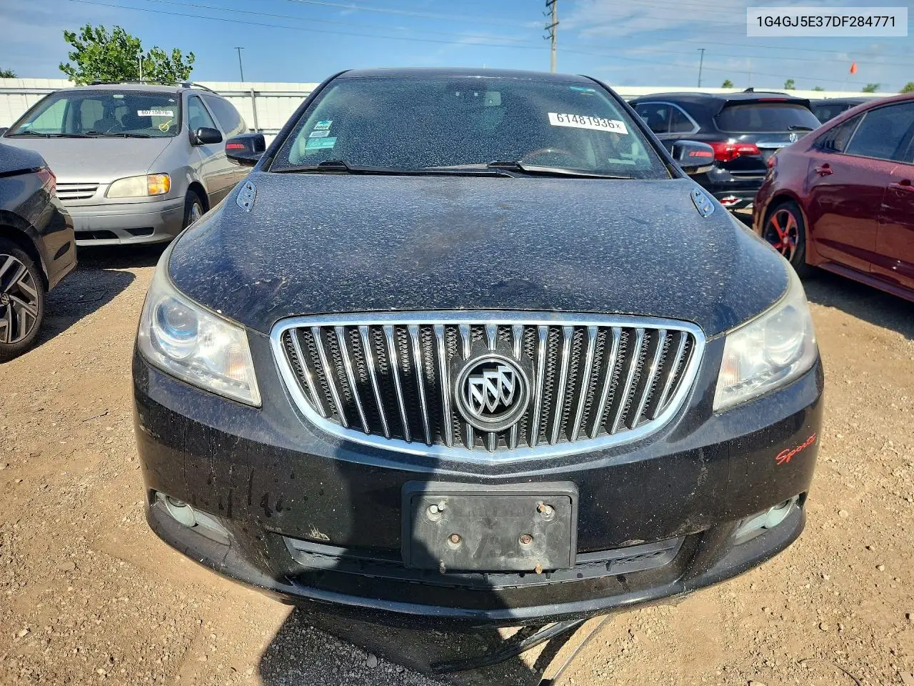 2013 Buick Lacrosse Touring VIN: 1G4GJ5E37DF284771 Lot: 61481936