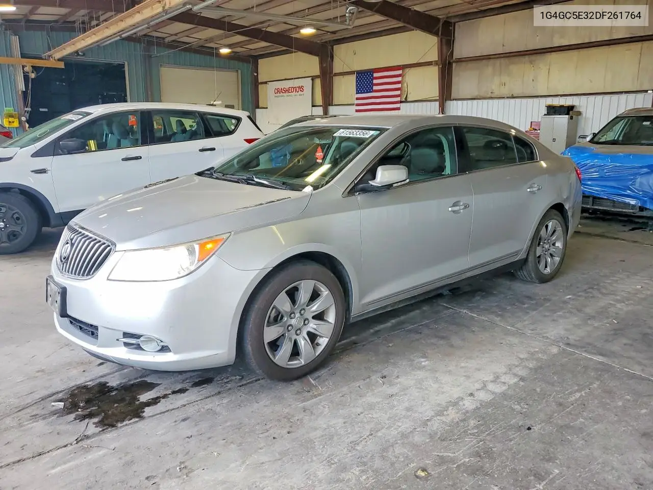 2013 Buick Lacrosse VIN: 1G4GC5E32DF261764 Lot: 61563356