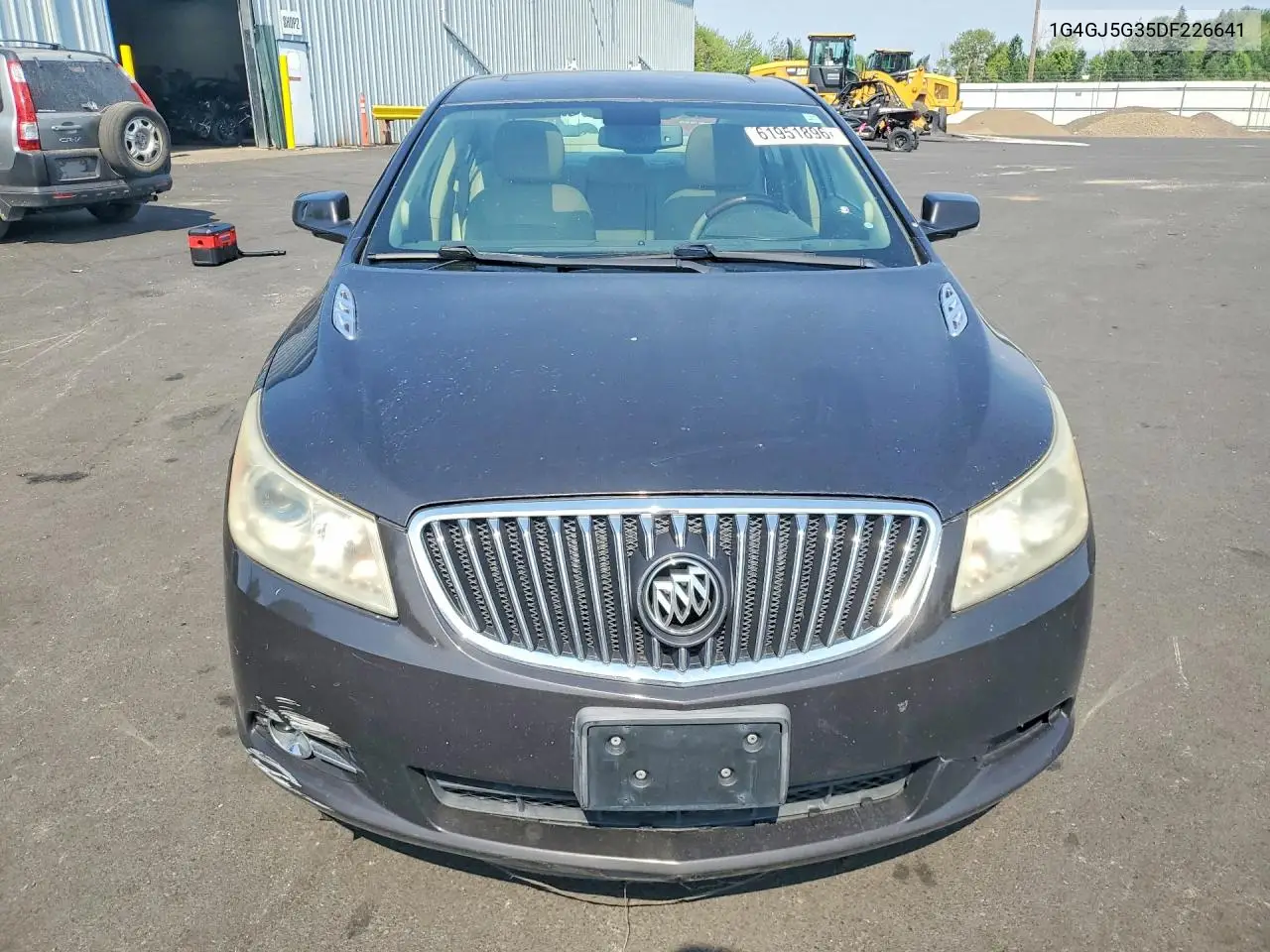 2013 Buick Lacrosse Touring VIN: 1G4GJ5G35DF226641 Lot: 61951896