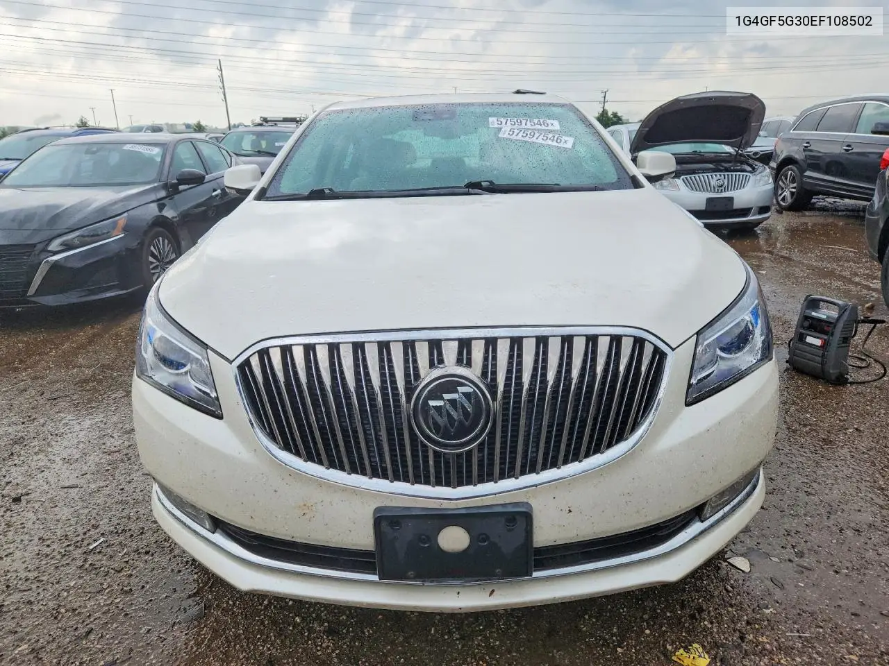 2014 Buick Lacrosse Touring VIN: 1G4GF5G30EF108502 Lot: 57597546