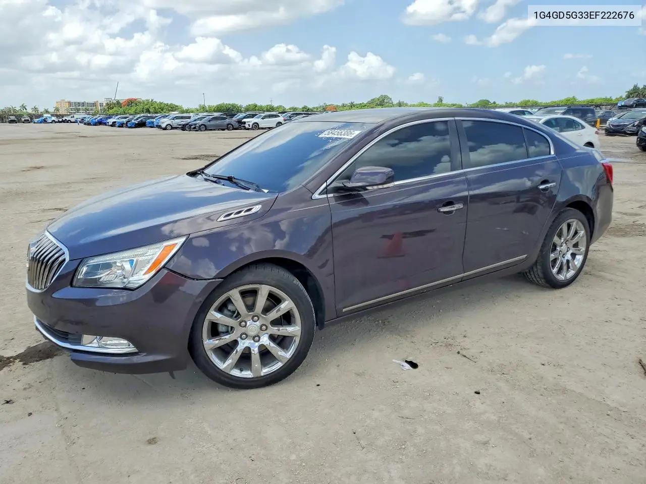 2014 Buick Lacrosse Premium VIN: 1G4GD5G33EF222676 Lot: 58456386
