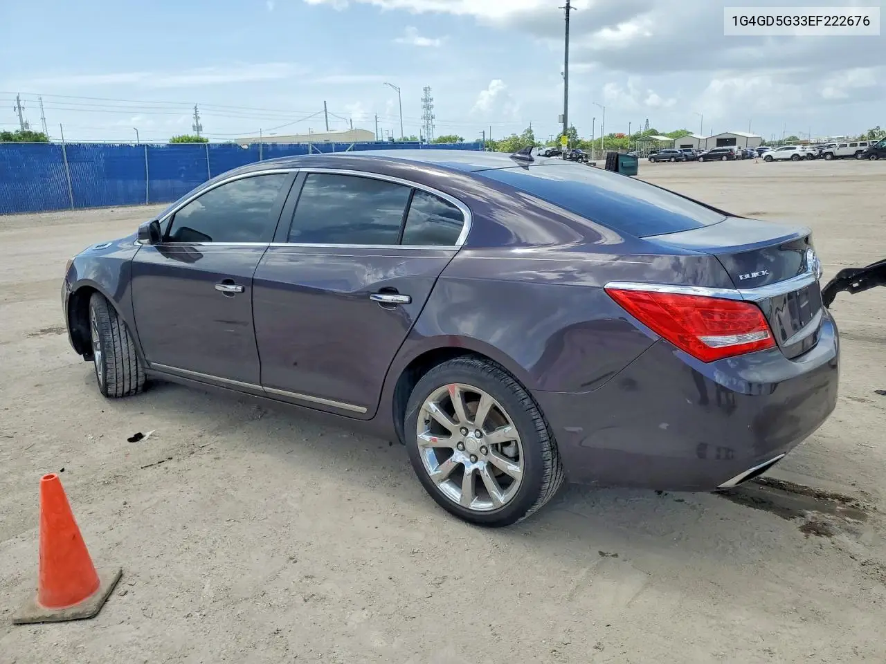 2014 Buick Lacrosse Premium VIN: 1G4GD5G33EF222676 Lot: 58456386