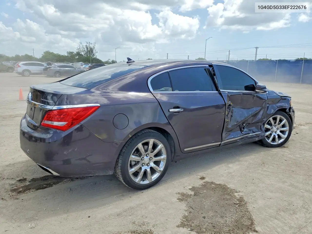 2014 Buick Lacrosse Premium VIN: 1G4GD5G33EF222676 Lot: 58456386