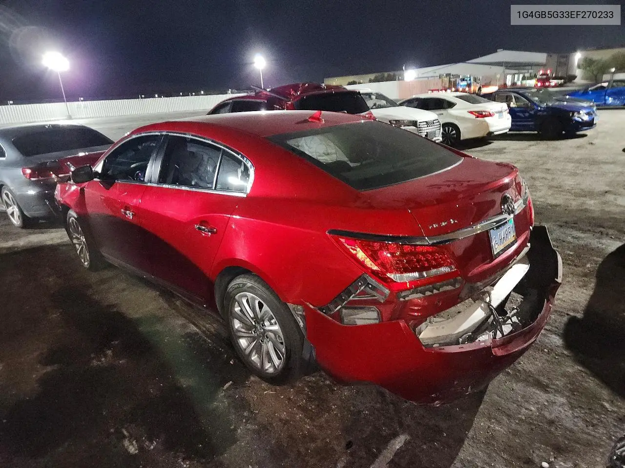2014 Buick Lacrosse VIN: 1G4GB5G33EF270233 Lot: 58846216