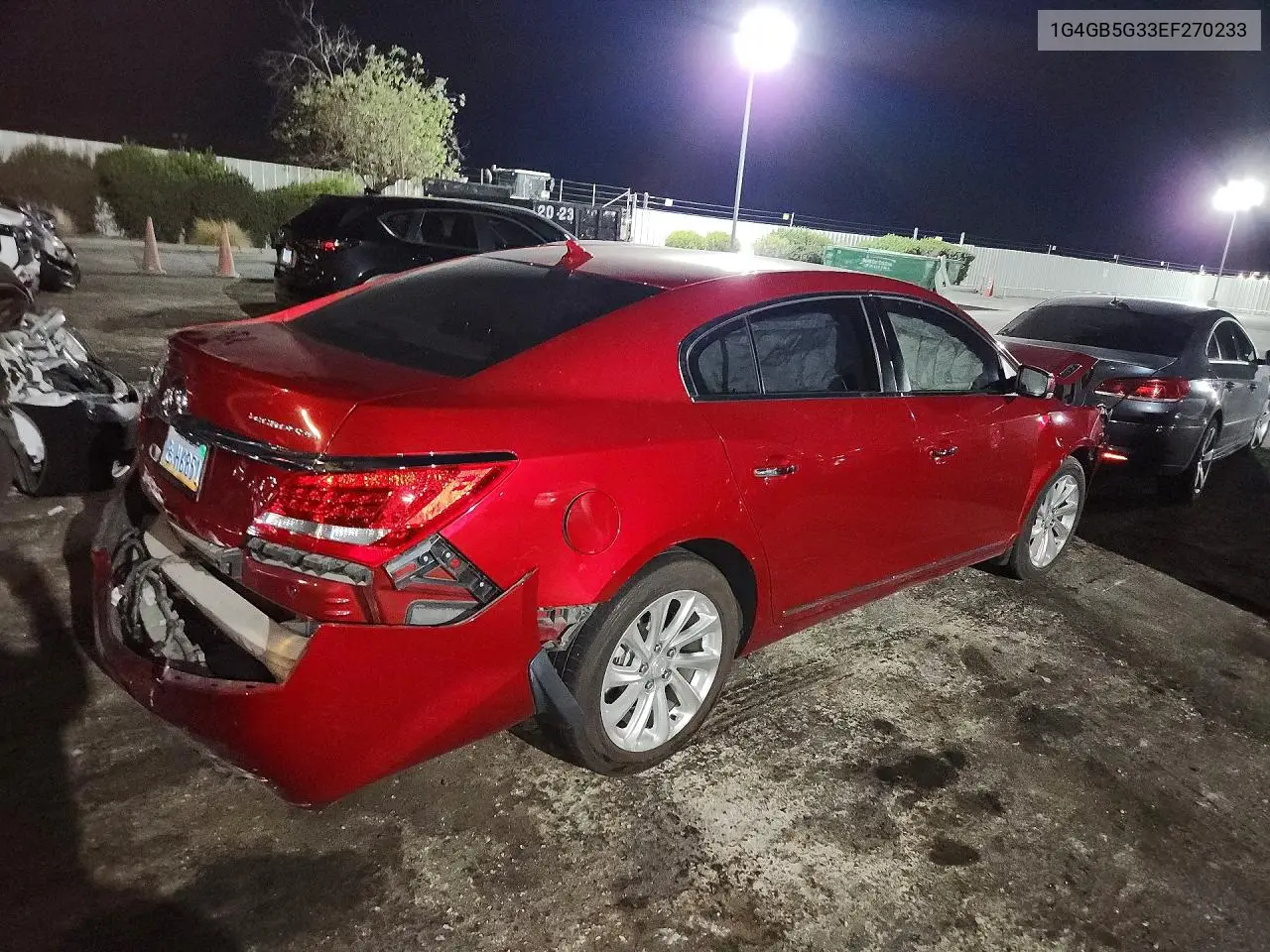 2014 Buick Lacrosse VIN: 1G4GB5G33EF270233 Lot: 58846216