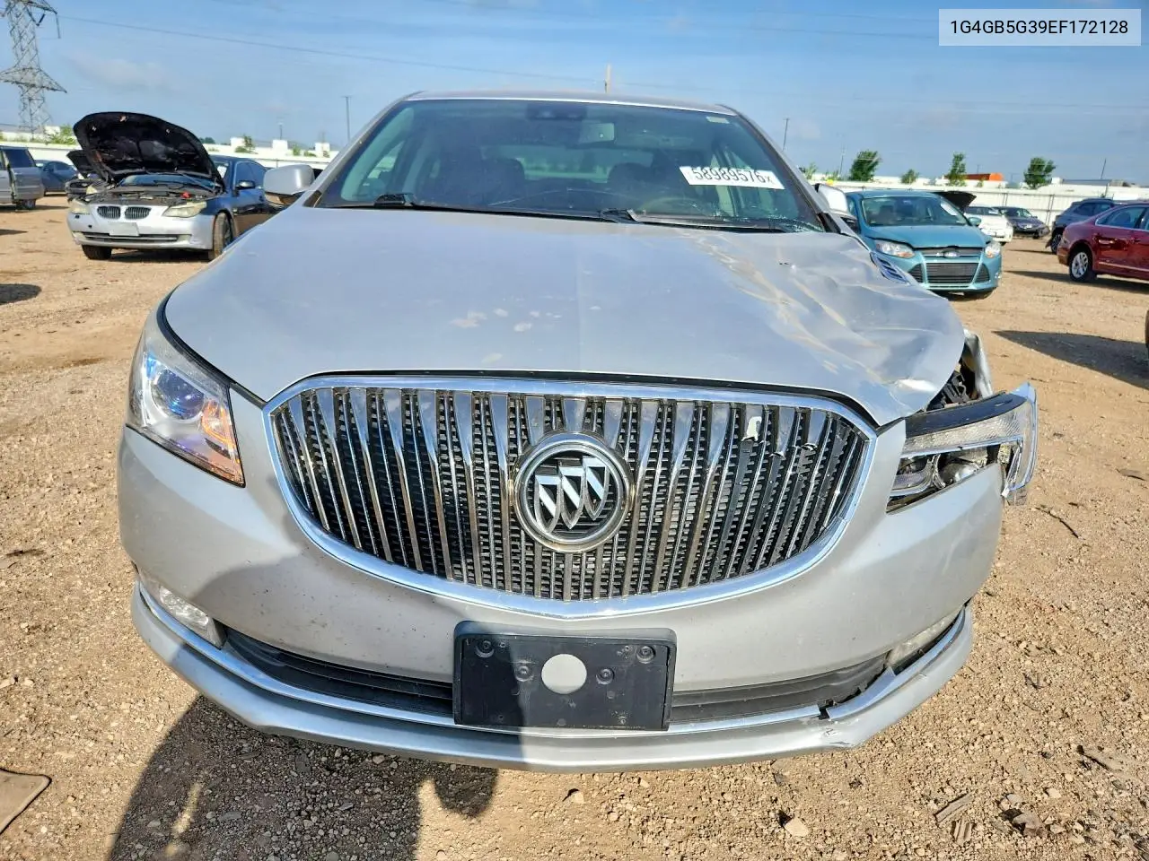 2014 Buick Lacrosse VIN: 1G4GB5G39EF172128 Lot: 58989576