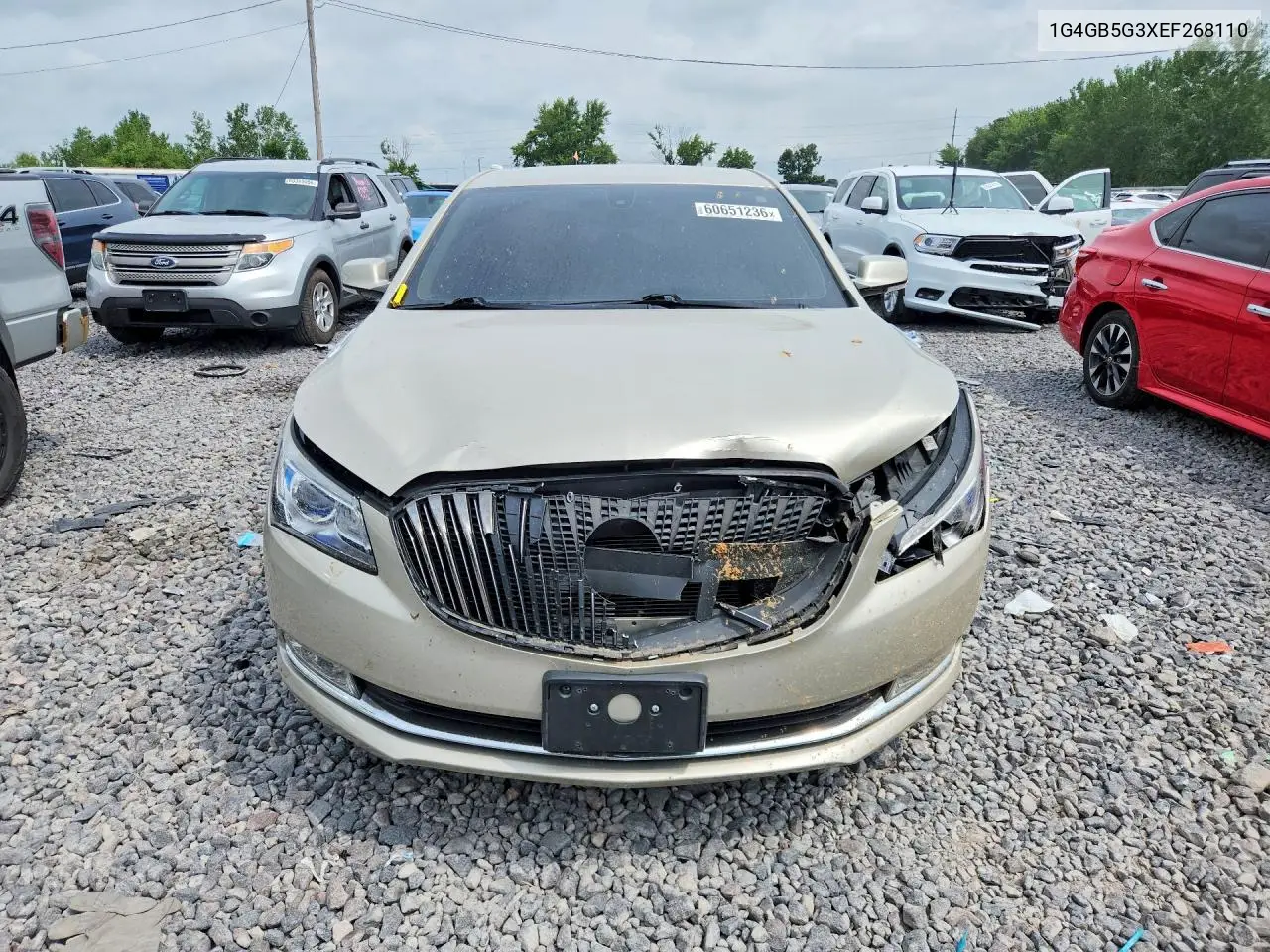 2014 Buick Lacrosse VIN: 1G4GB5G3XEF268110 Lot: 60651236