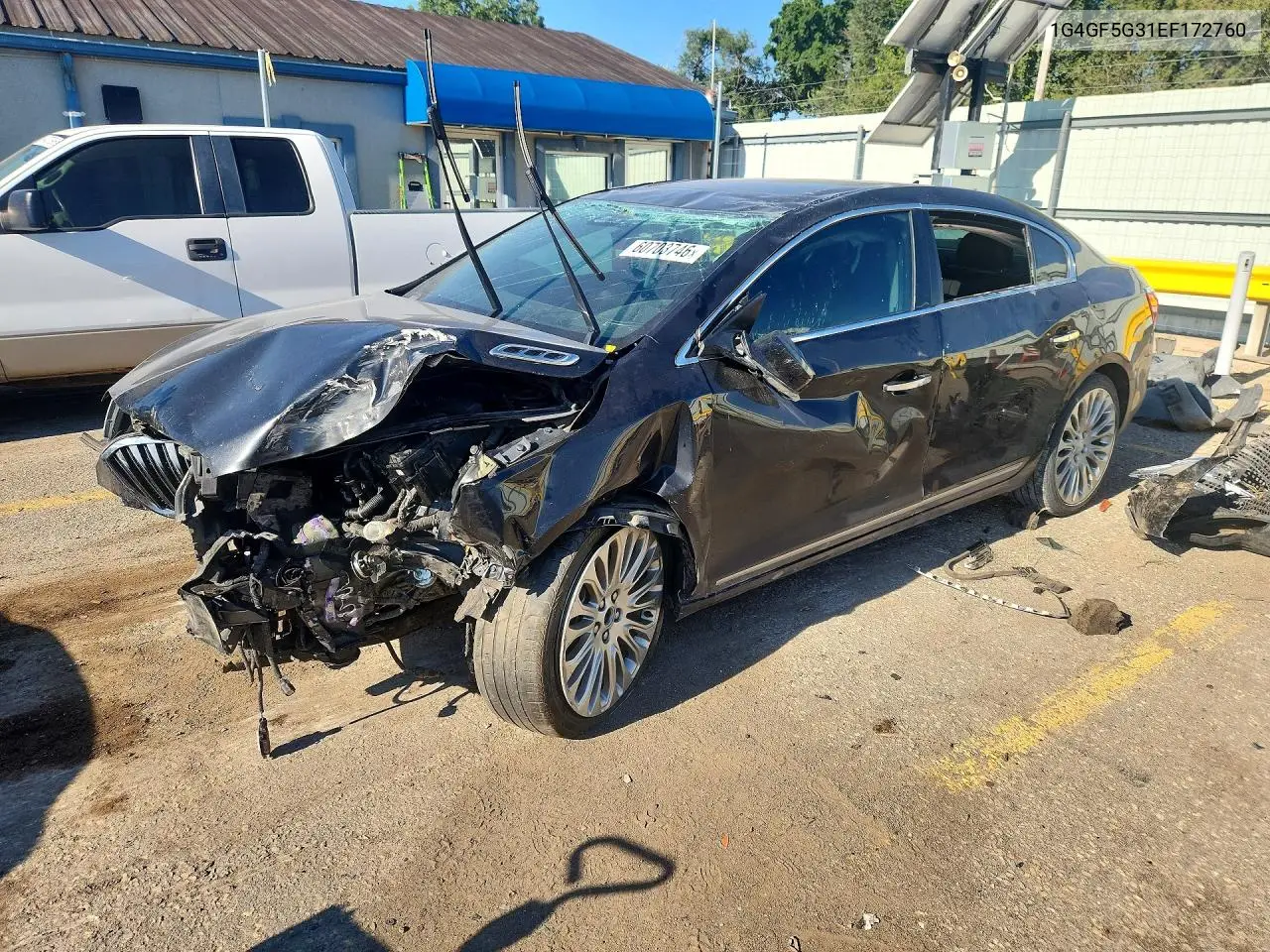 2014 Buick Lacrosse Touring VIN: 1G4GF5G31EF172760 Lot: 60703746