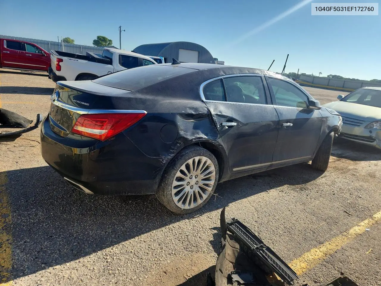 2014 Buick Lacrosse Touring VIN: 1G4GF5G31EF172760 Lot: 60703746