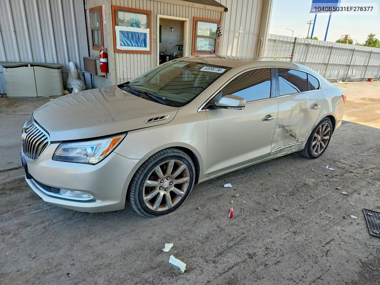 2014 Buick Lacrosse VIN: 1G4GB5G31EF278377 Lot: 60998736