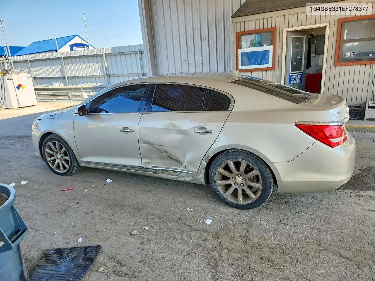 2014 Buick Lacrosse VIN: 1G4GB5G31EF278377 Lot: 60998736