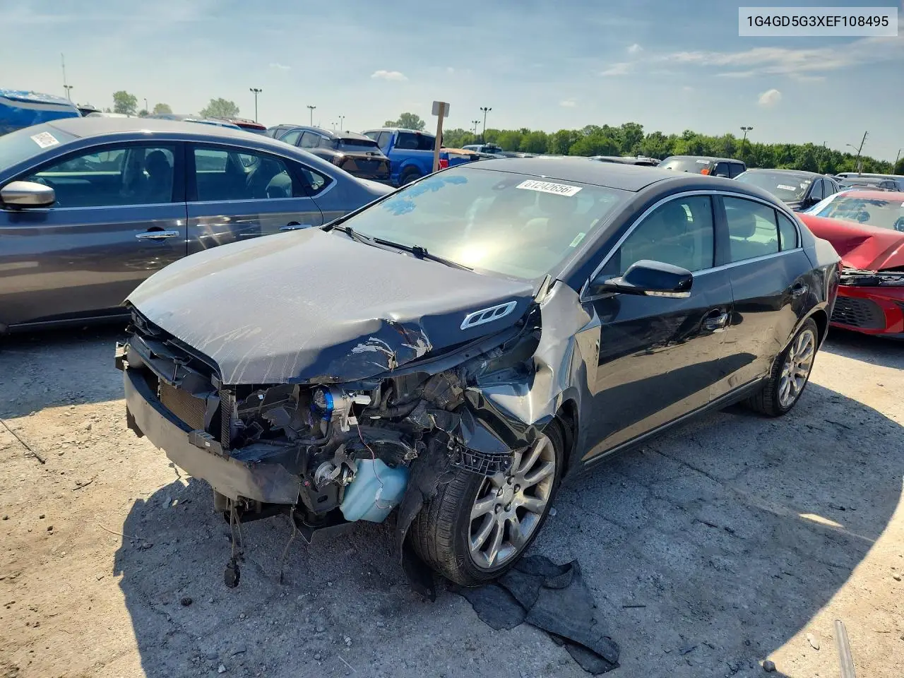 2014 Buick Lacrosse Premium VIN: 1G4GD5G3XEF108495 Lot: 61242656