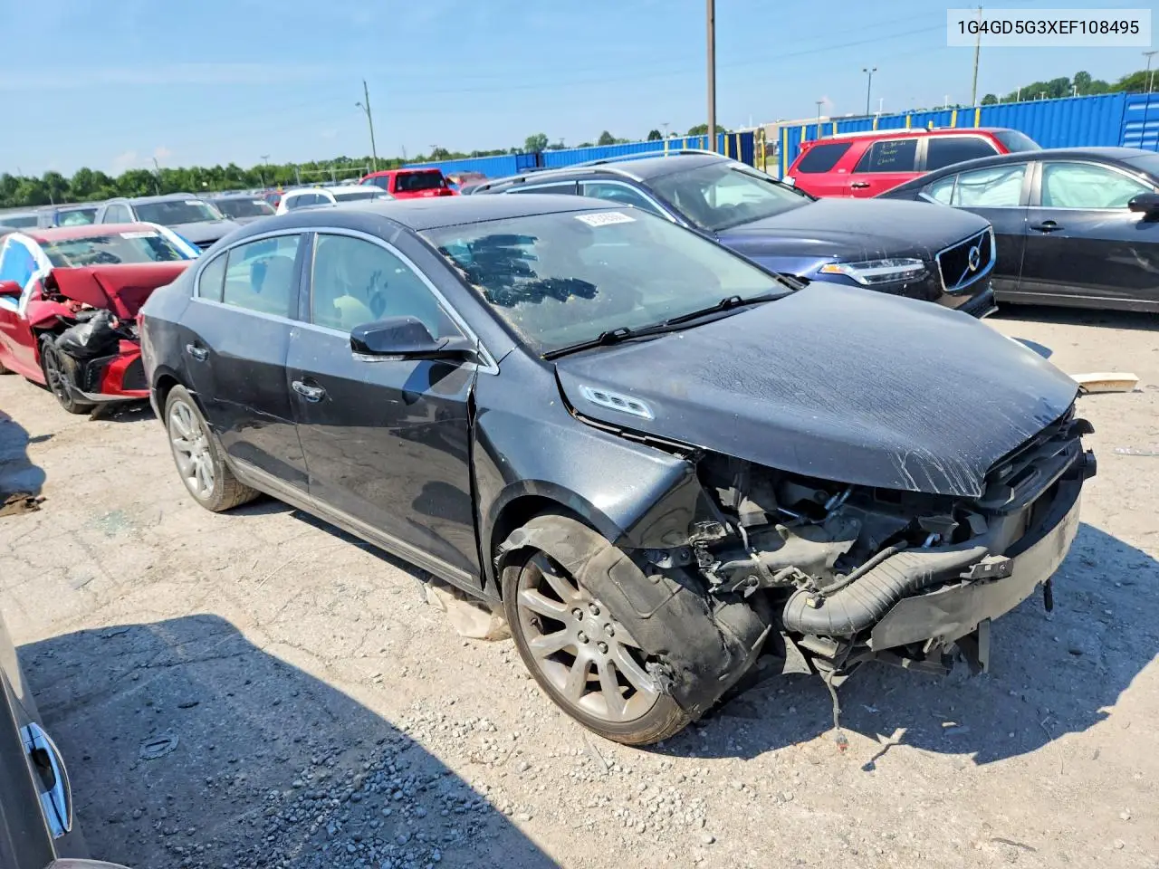 2014 Buick Lacrosse Premium VIN: 1G4GD5G3XEF108495 Lot: 61242656
