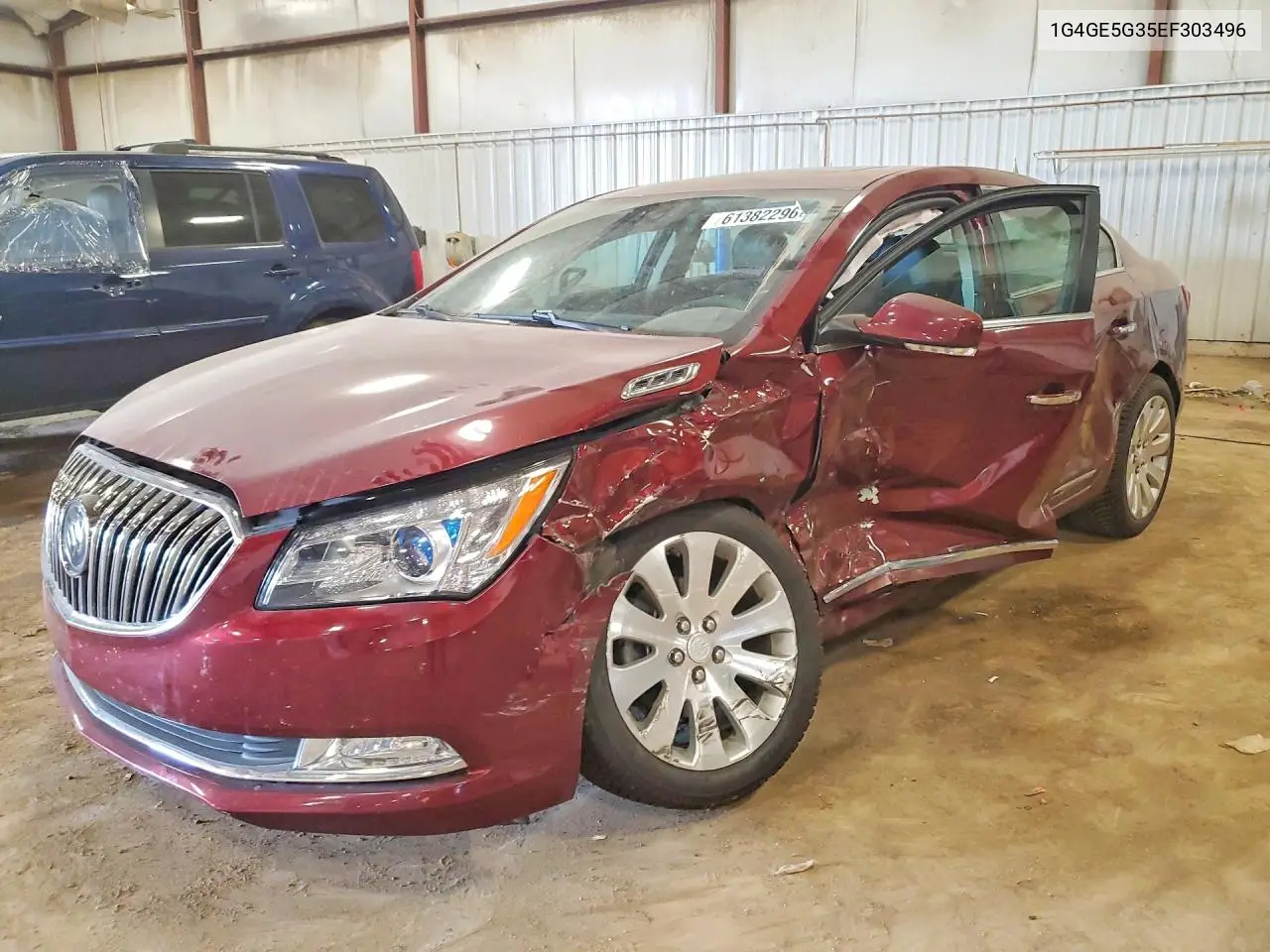 2014 Buick Lacrosse Premium VIN: 1G4GE5G35EF303496 Lot: 61382296