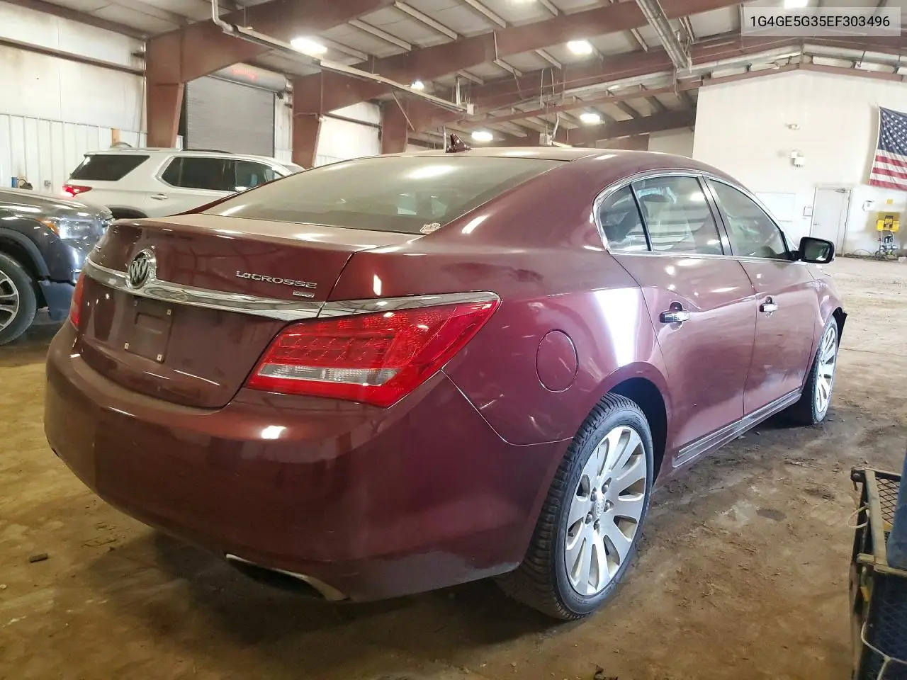 2014 Buick Lacrosse Premium VIN: 1G4GE5G35EF303496 Lot: 61382296