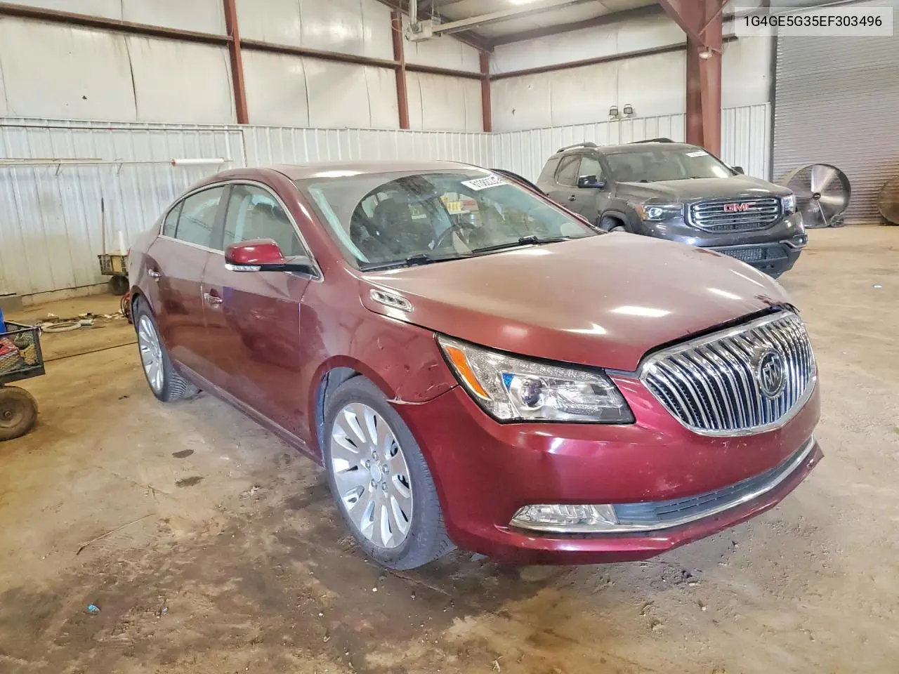 2014 Buick Lacrosse Premium VIN: 1G4GE5G35EF303496 Lot: 61382296