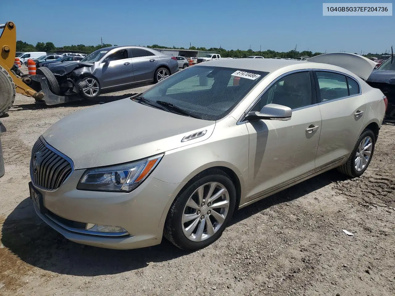 2014 Buick Lacrosse VIN: 1G4GB5G37EF204736 Lot: 61470486