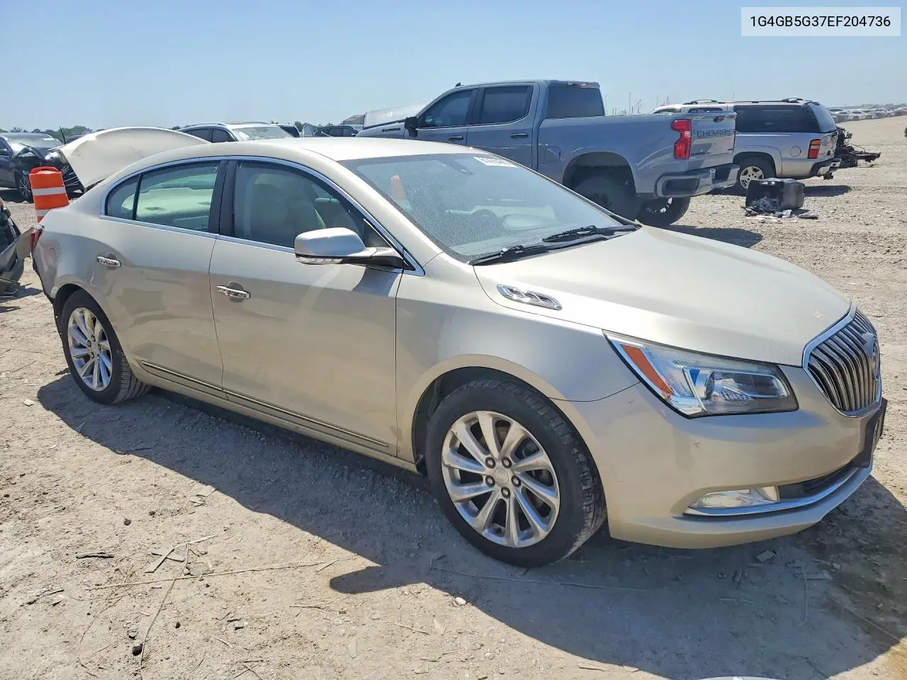 2014 Buick Lacrosse VIN: 1G4GB5G37EF204736 Lot: 61470486
