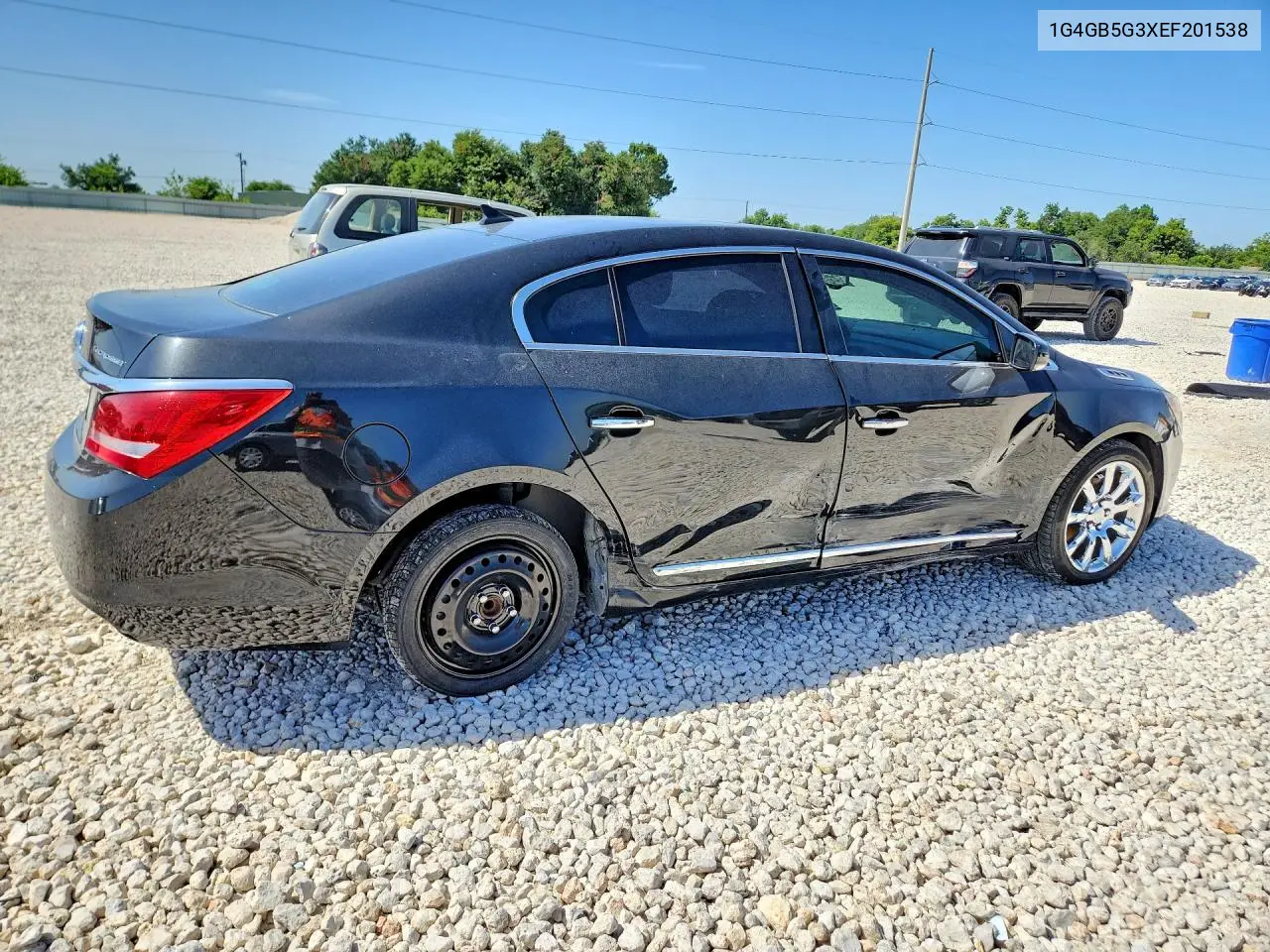 2014 Buick Lacrosse VIN: 1G4GB5G3XEF201538 Lot: 61598706