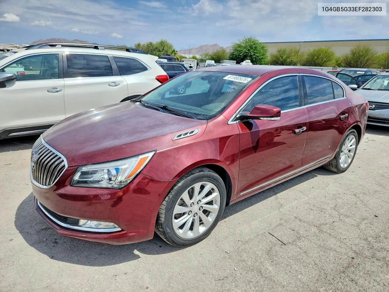 2014 Buick Lacrosse VIN: 1G4GB5G33EF282303 Lot: 61980926