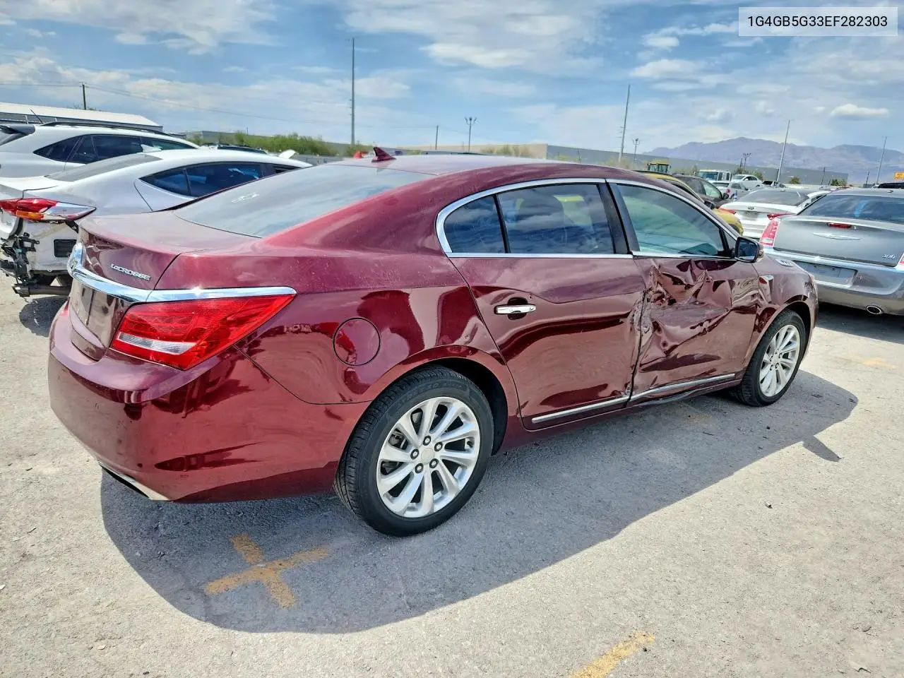 2014 Buick Lacrosse VIN: 1G4GB5G33EF282303 Lot: 61980926