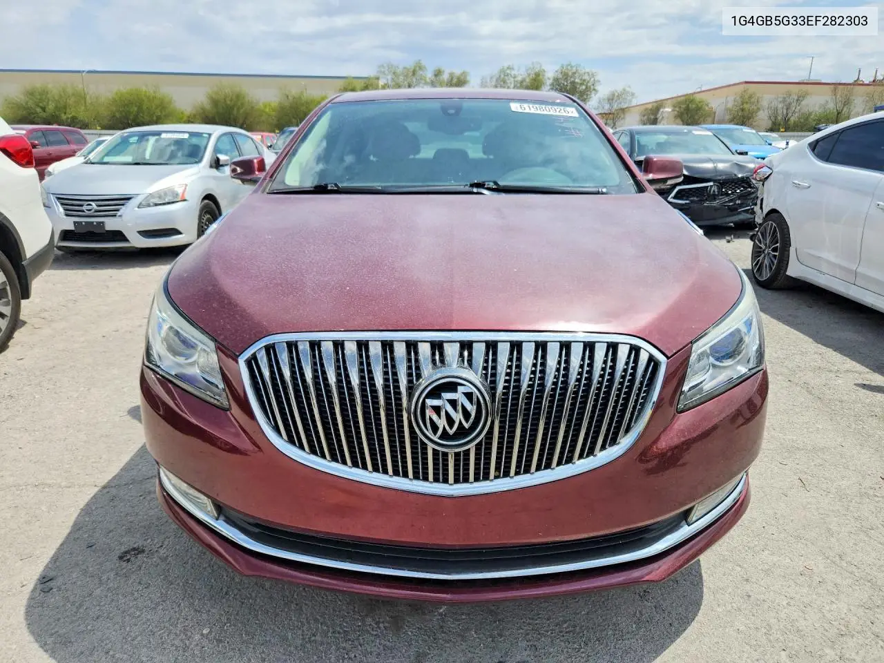 2014 Buick Lacrosse VIN: 1G4GB5G33EF282303 Lot: 61980926