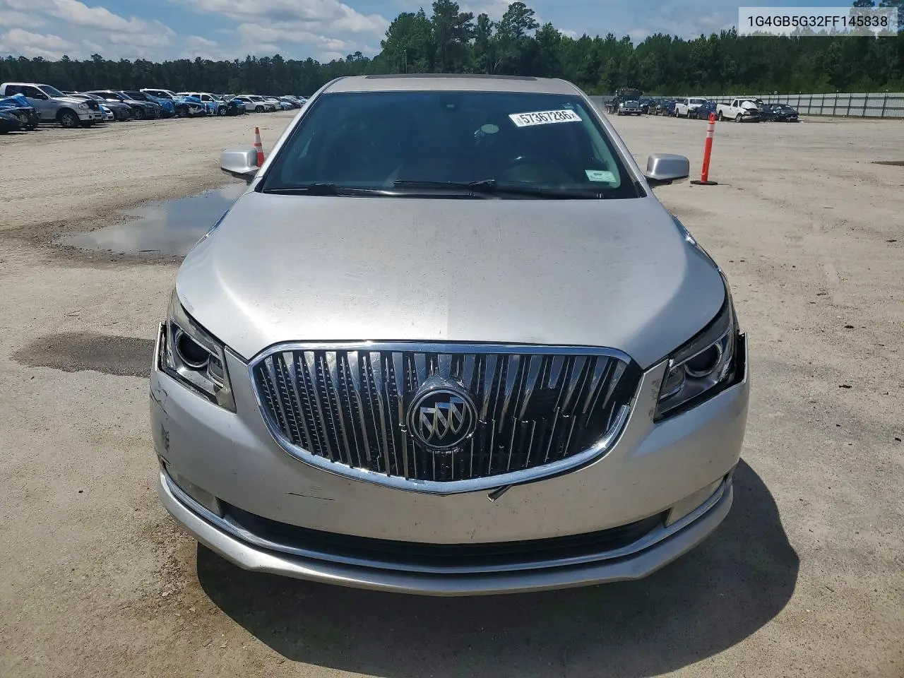 2015 Buick Lacrosse VIN: 1G4GB5G32FF145838 Lot: 57367286