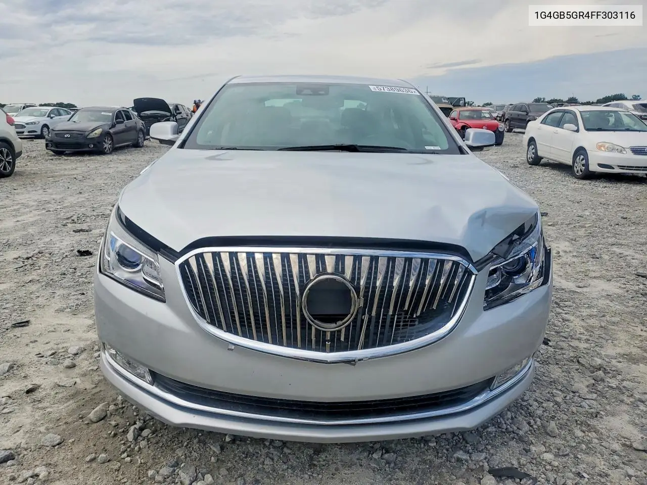 2015 Buick Lacrosse VIN: 1G4GB5GR4FF303116 Lot: 57389636